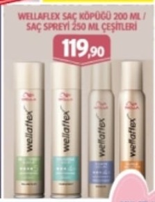 Wellaflex Saç Köpüğü 200Ml / Saç Spreyi 250Ml Çeşitleri