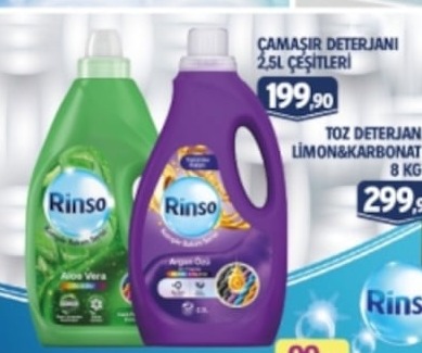 Rinso Çamaşir Deterjani 2.5L