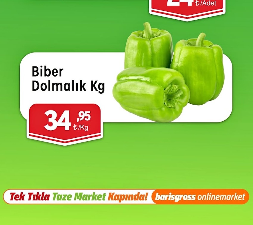 Biber Dolmalık Kg