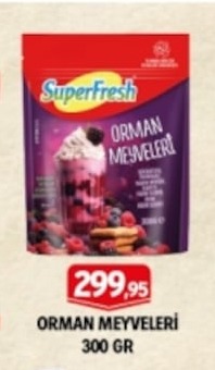 Superfresh Orman Meyveleri 300 Gr