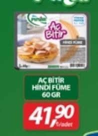 Pinar Aç Bitir Hindi Füme 60 Gr