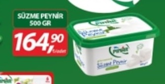 Pınar Süzme Peynir 500 Gr