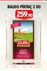 Duru Baldo Pirinç 2 Kg