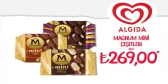 Algida Magnum Mini Çeşitleri
