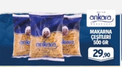Ankara Makarna Çeşitleri 500 Gr