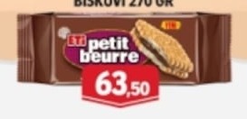 Eti Petit Beurre Bisküvi 270 Gr