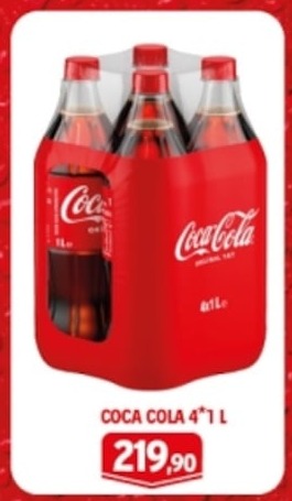 Coca Cola 4X1 L