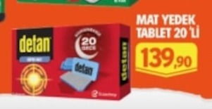 Mat Yem Tablet 20'Li