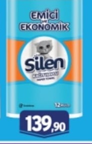 Silen Kağıt Havlu 12'Li