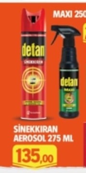 Detan Sinekkıran Aerosol 275 Ml