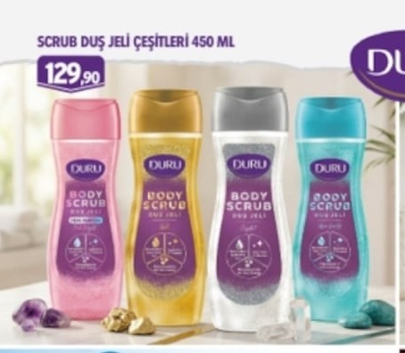 Duru Scrub Duş Jeli Çeşitleri 450 Ml