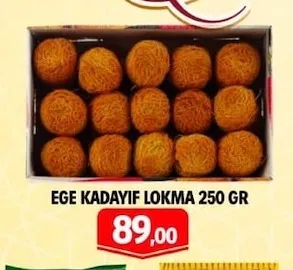 Ege Kadayif Lokma 250 Gr