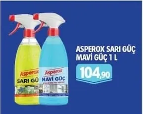 Asperox Sarı Güç Mavi Güç 1 L