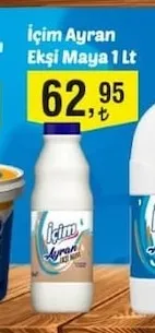 İçim Ayran Ekşi Maya 1 Lt