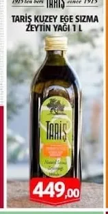 Tariş Kuzey Ege Sızma Zeytin Yağı 1 L