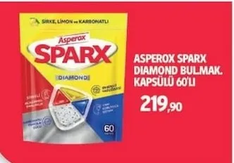 Asperox Sparx Diamond Bulmak Kapsülü 60'Lı