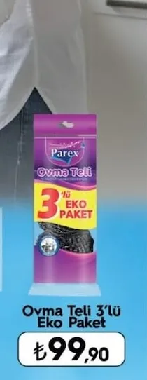 Parex Ovma Teli 3'Lü Eko Paket