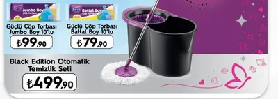 Parex Güçlü Çöp Torbası Jumbo Boy 10'Lu