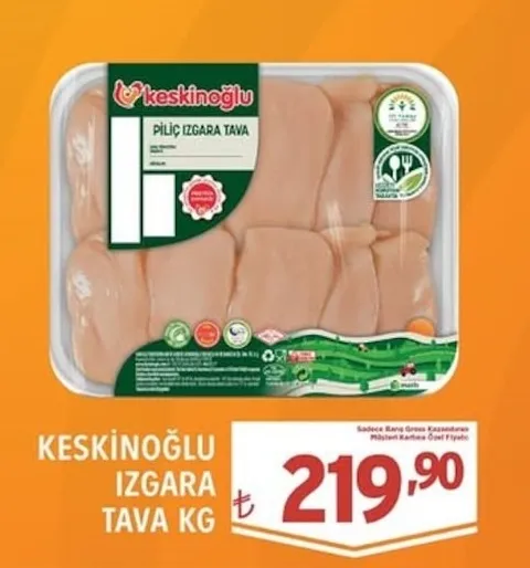 Keskinoğlu Izgara Tava Kg