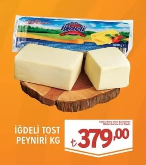 İğdeli̇ Tost Peyni̇Ri̇ Kg