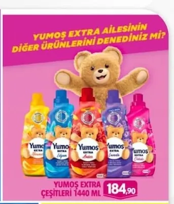 Yumoş Extra Çeşitleri 1440 Ml
