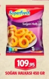 Superfresh Çıtır Soğan Halkası 450 Gr