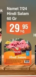 Namet 7/24 Hindi Salam 60 Gr