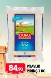 Duru Pilavlık Pirinç 1 Kg