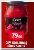 Cem Közlenmiş Biber 520 Gr