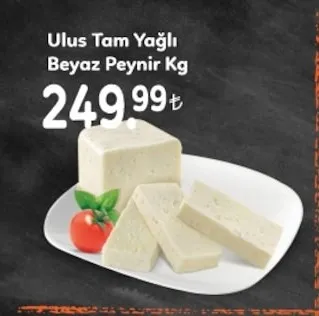 Ulus Tam Yağlı Beyaz Peynir Kg