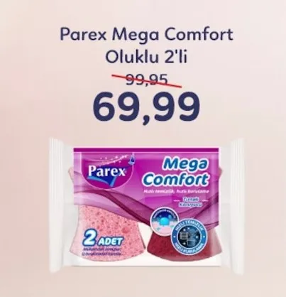 Parex Mega Comfort Oluklu 2'Li