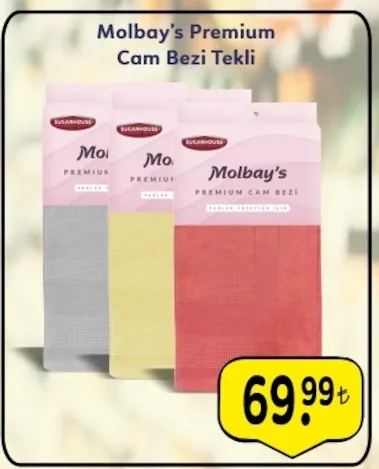 Molbay'S Premium Cam Bezi Tekli