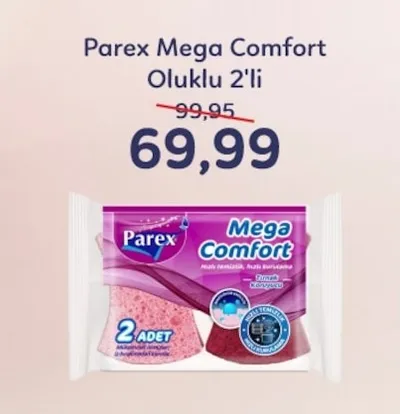 Parex Mega Comfort Oluklu 2'Li