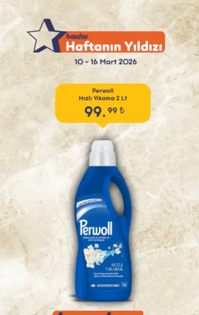 Perwoll Hızlı Yıkama 2 Lt