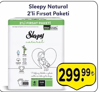 Sleepy Natural 2'Li Fırsat Paketi