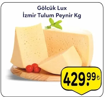Gölcük Lux İzmir Tulum Peynir Kg