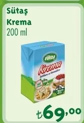 Sütaş Krema 200 Ml