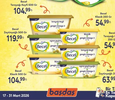 Becel Tereyağı Keyfi 500 Gr