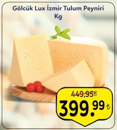 Gölcük Lux İzmir Tulum Peyniri Kg