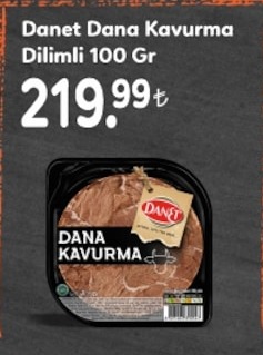 Danet Dana Kavurma Dilimli 100 Gr