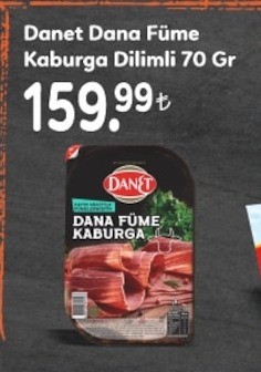 Danet Dana Füme Kaburga Dilimli 70 Gr
