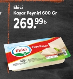 Ekici Kaşar Peyniri 600 Gr