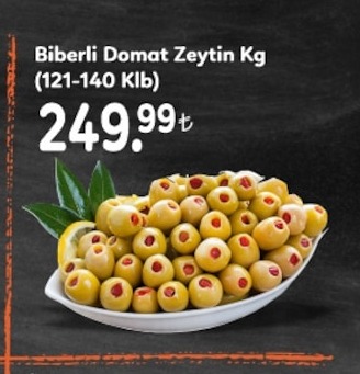 Biberli Domat Zeytin Kg