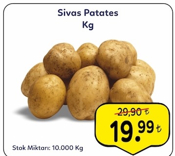 Sivas Patates Kg