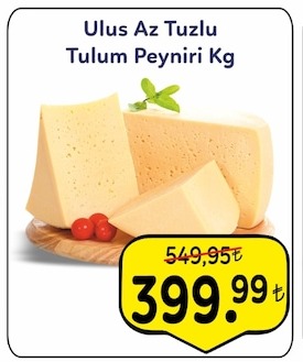 Ulus Az Tuzlu Tulum Peyniri Kg