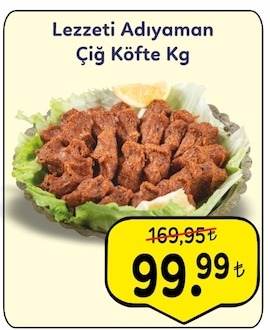 Lezzeti Adıyaman Çiğ Köfte Kg