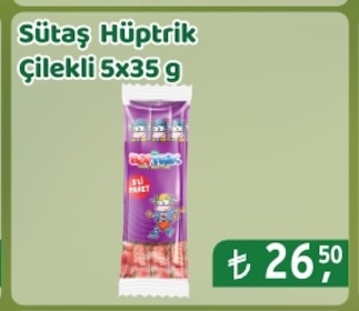 Sütaş Hüptrik Çilekli 5X35 G