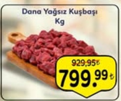 Dana Yağsız Kuşbaşı Kg
