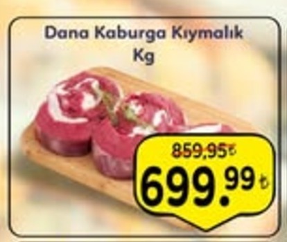 Dana Kaburga Kıyma Kg