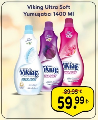Viking Ultra Soft Yumuşatıcı 1400 Ml